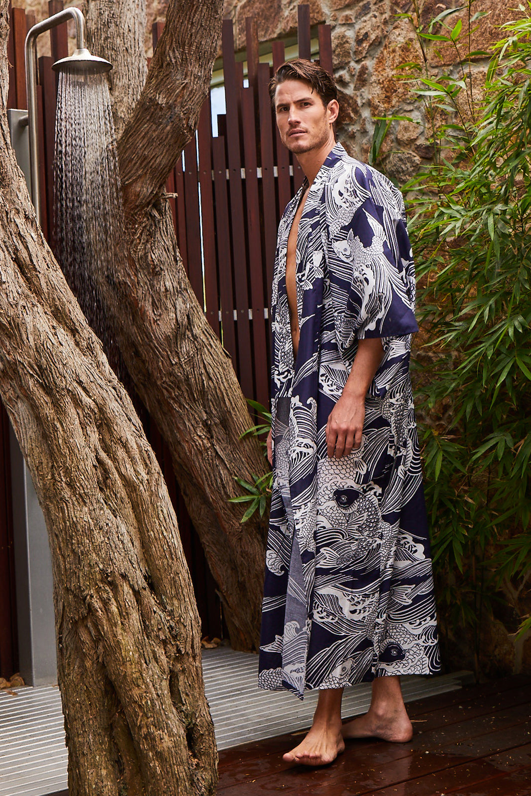Mens Plus Size Kimono | Plus Size Robes Australia |