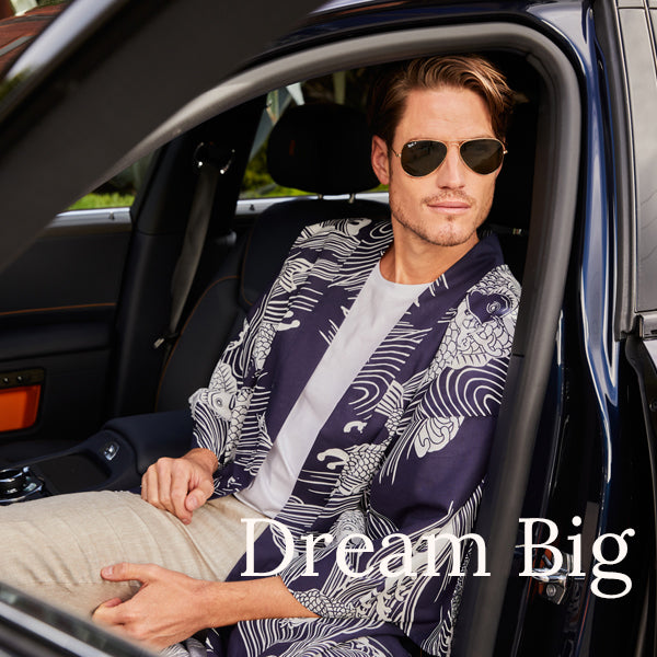 Dream Big Mens Kimonos Kimono Robe Australia Beautiful Robes