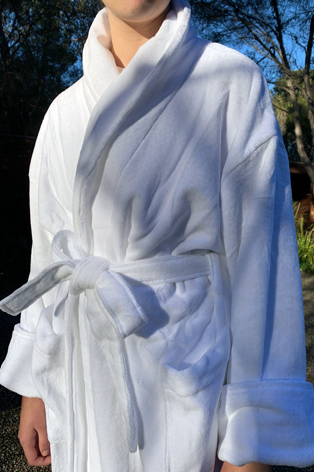 White Dressing Gowns | Luxury Bathrobe | Bath robes