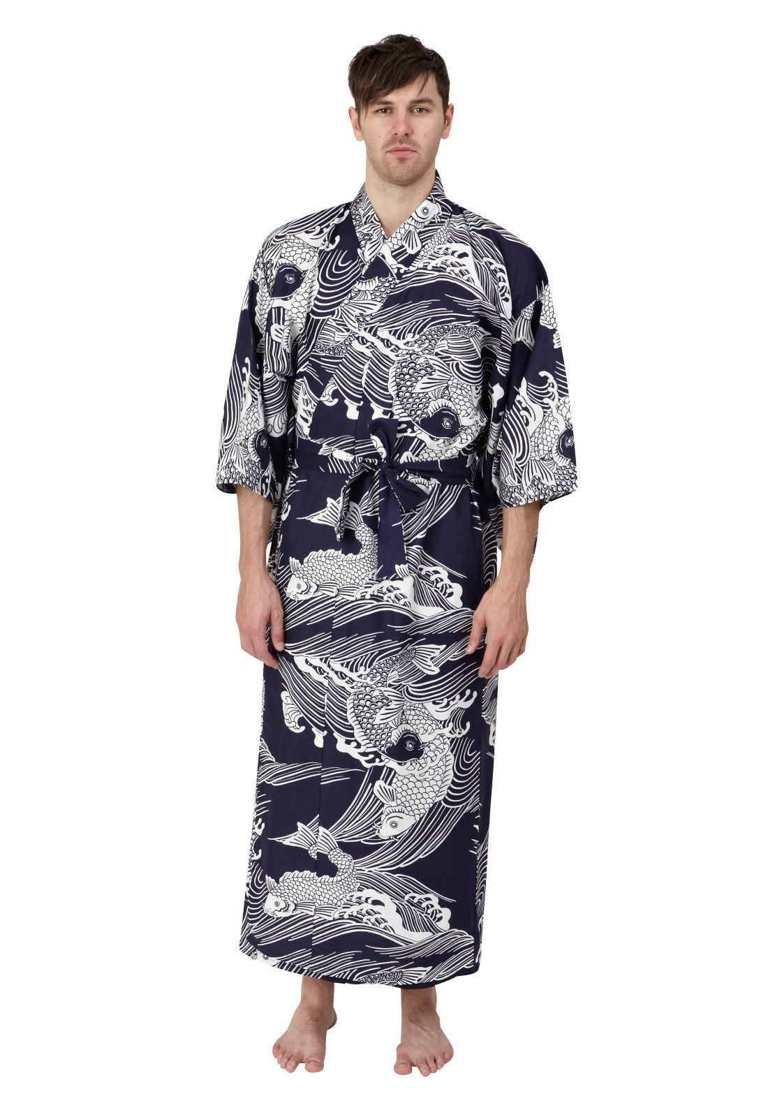 KYOETSU Men's Washable Lined Kimono and India | Ubuy
