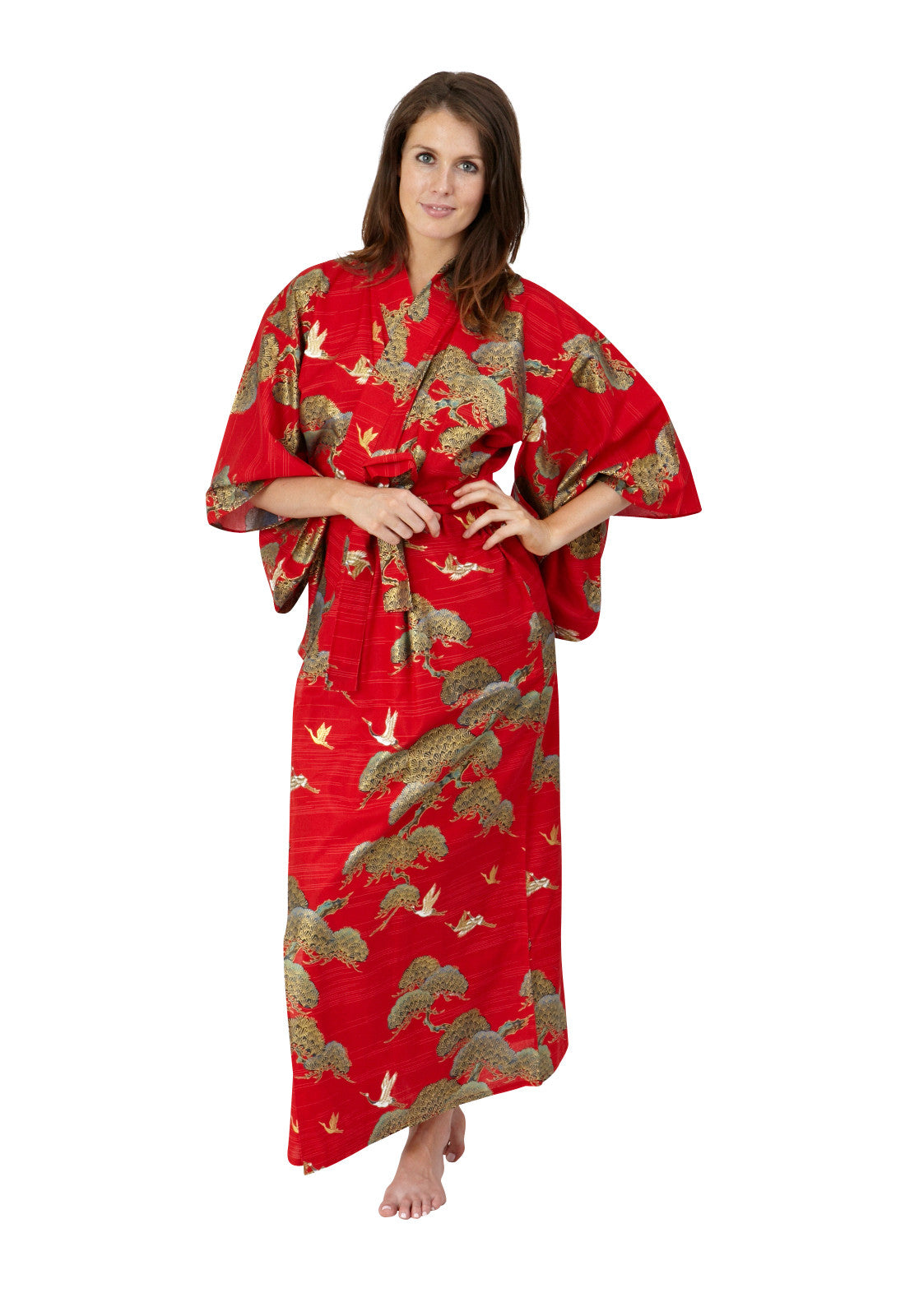 Kimono | Kimono Dressing Gown | Cotton Kimono |Long Kimono Robe ...