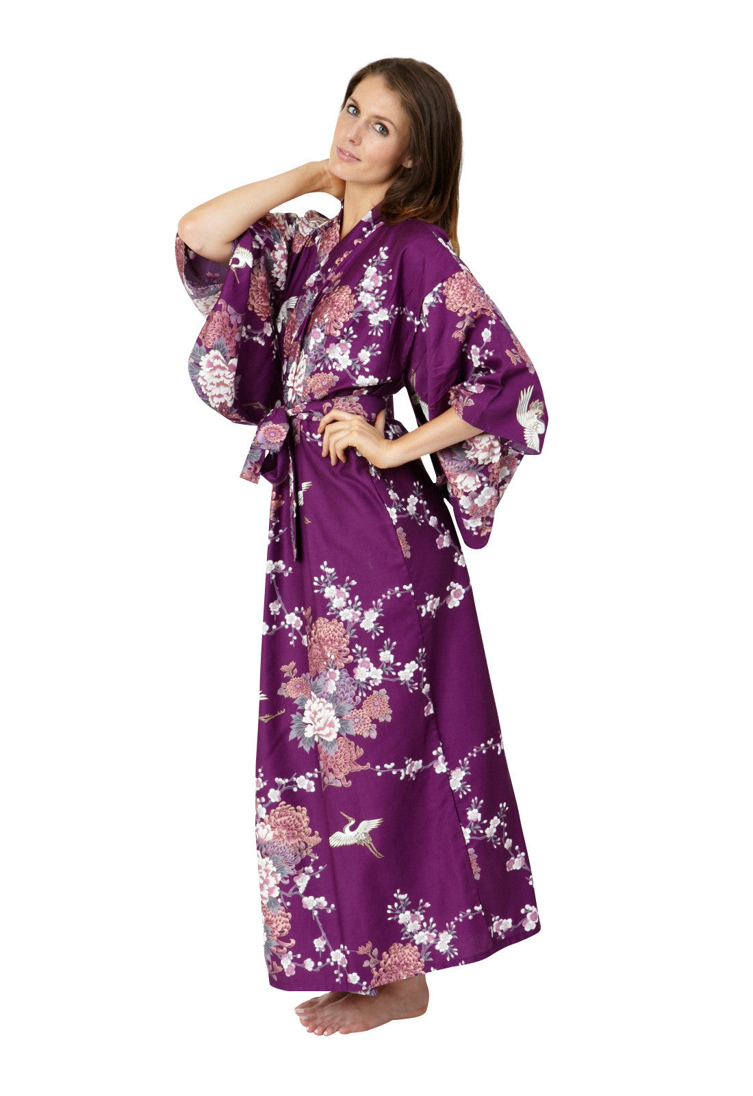 Japanese Kimono Robe | Yukata | Kimono Dressing Gown – Beautiful Robes