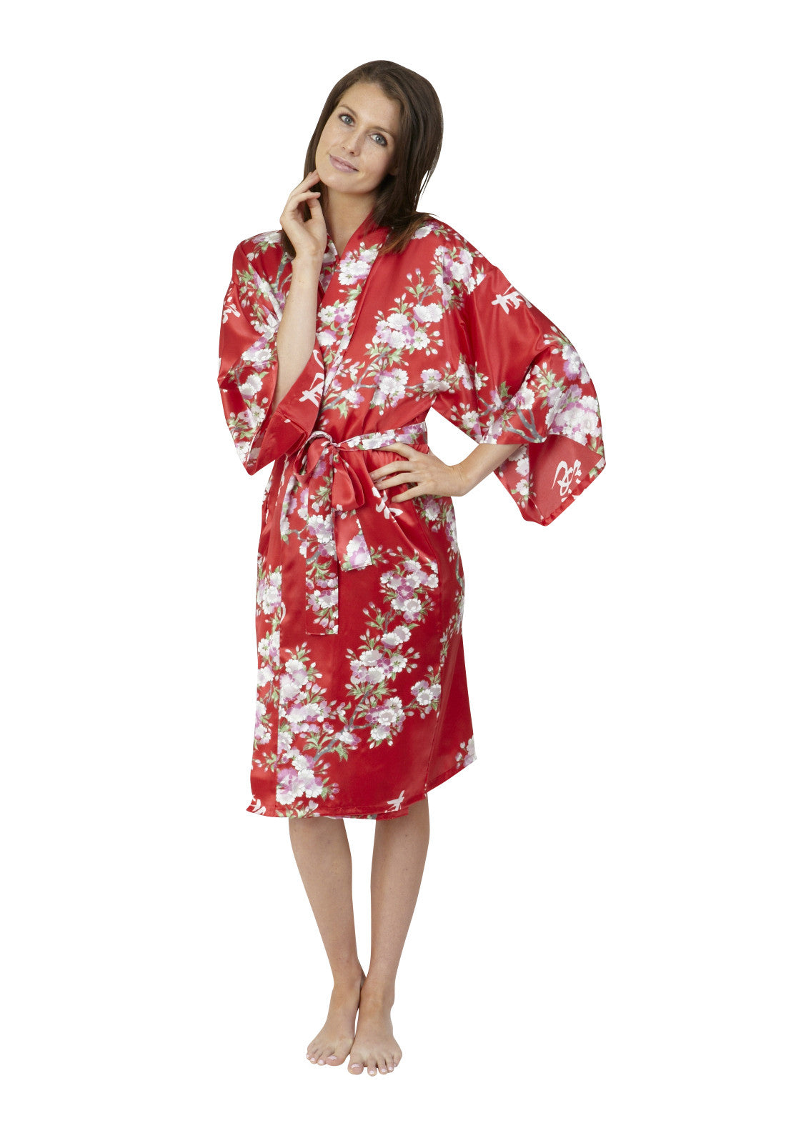 Sample Kimono Robe Satin kimono robe | short womens kimono robe Australia – Beautiful Robes