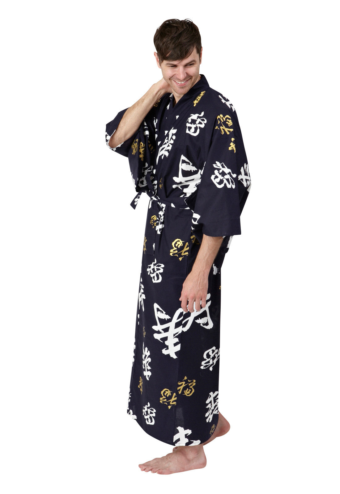 Kimono for men Formal Wear stage performance film cosplay Traditional  Japanese Kimono Men Japanese Style Bathrobe Yukata