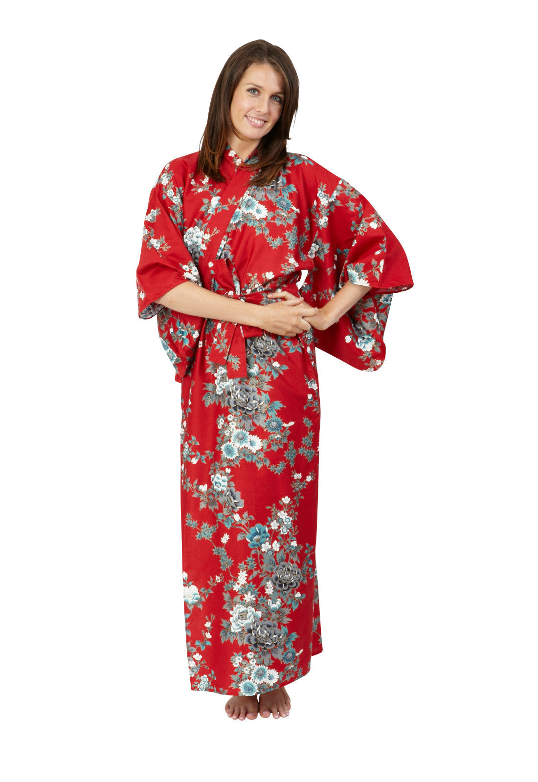 Yukata kimono robe japanese kimono beach coverup – Beautiful Robes
