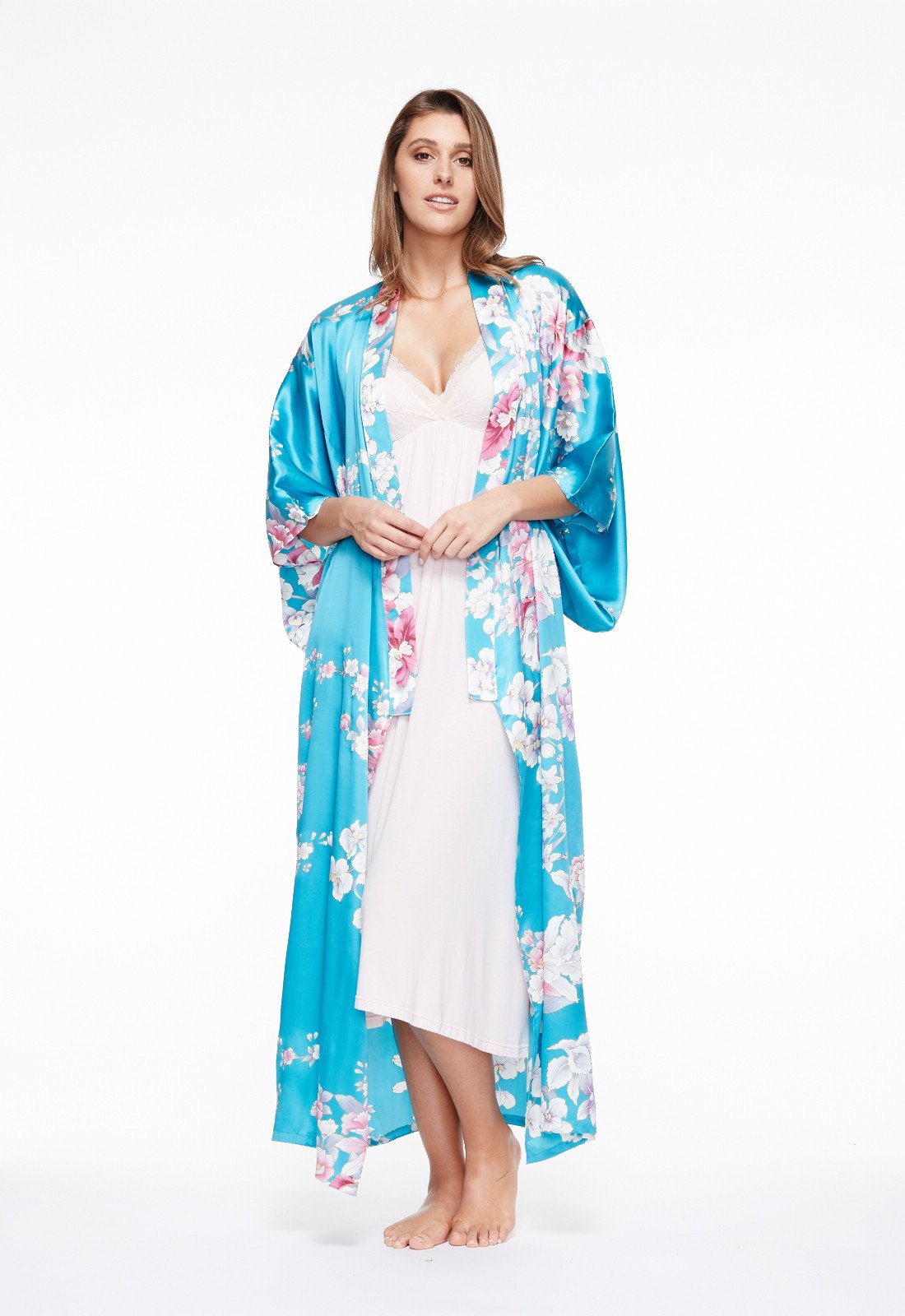 Kimono Style - Best Silk robe for home or out – Beautiful Robes
