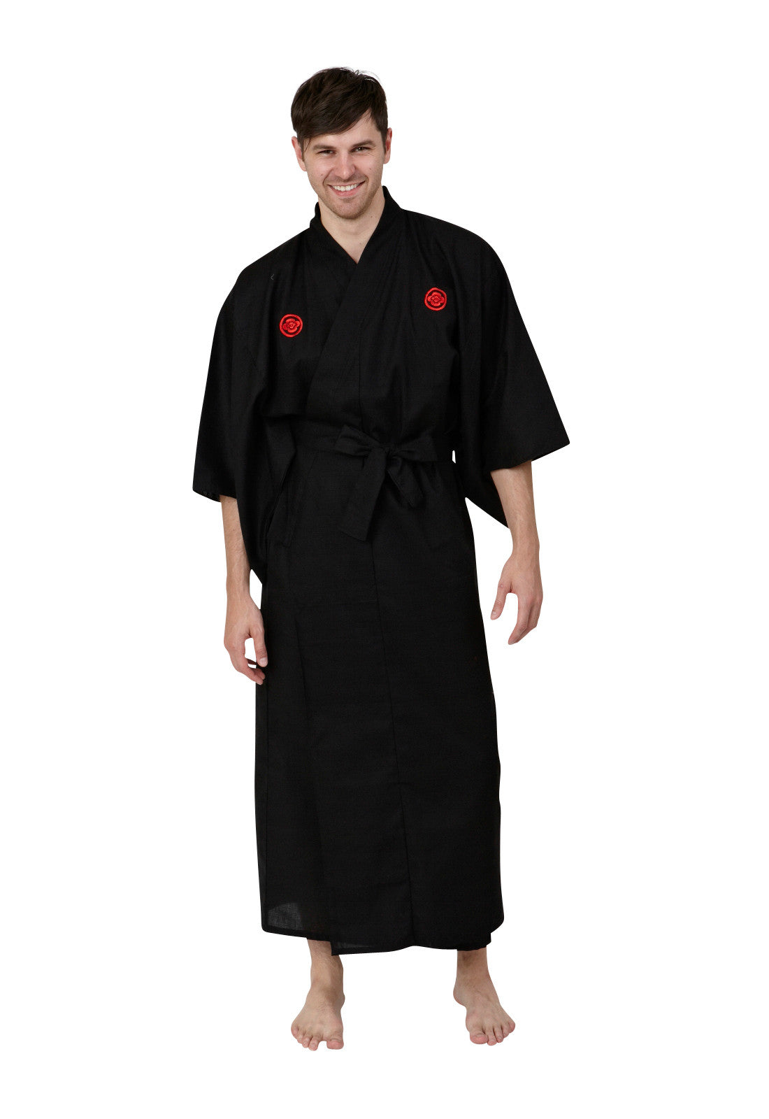 Samurai robe, | Mens Kimono Robe |Kimono Mens