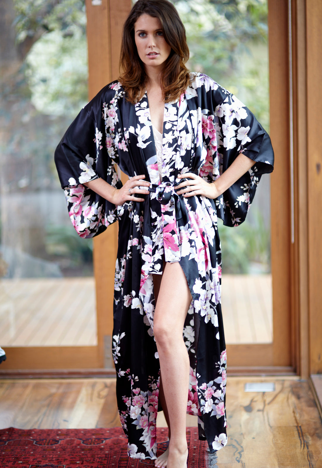 Kimono Style - Best Silk robe for home or out – Beautiful Robes