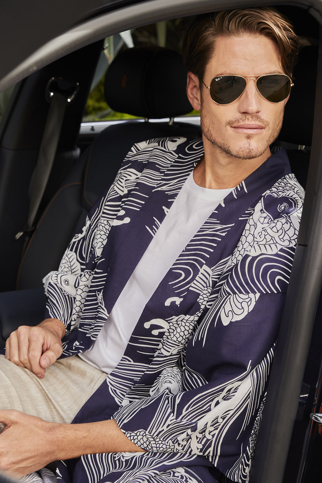 Best Kimono robe for men online - mens kimono – Beautiful Robes