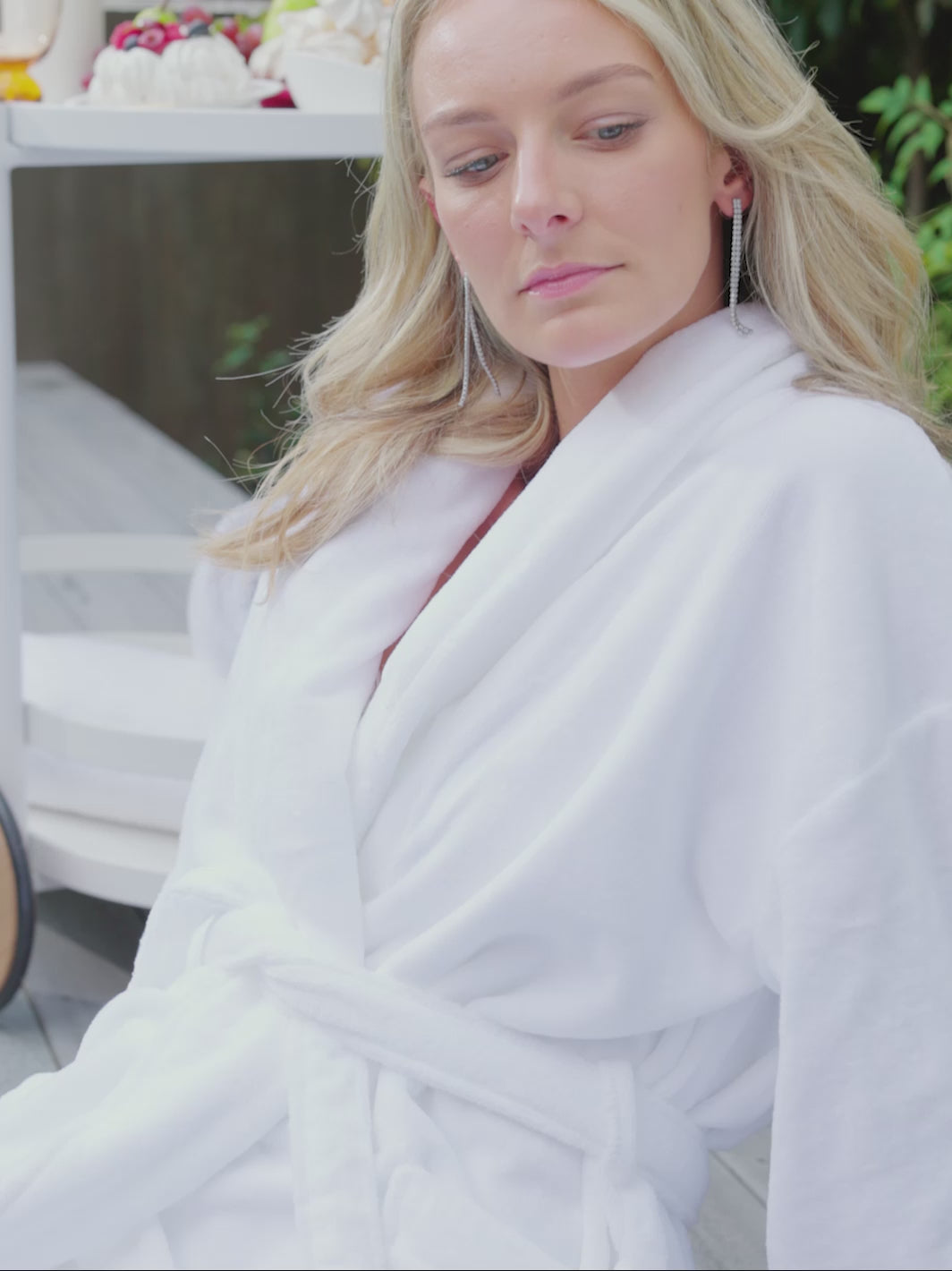 White Dressing Gowns | Luxury Bathrobe | Bath robes